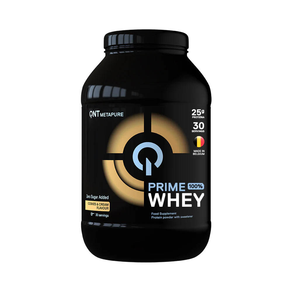 Proteína Prime Whey Isolate & Concentrate Chocolate Brownie QNT 908 g