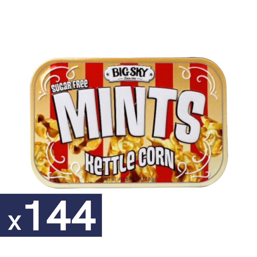 Mentas Kettle Corn Big Sky 144 x 50 g