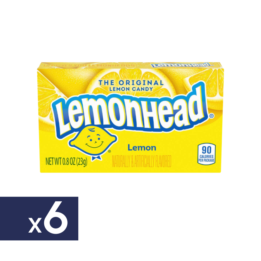 Caramelo Duro Limón Lemonhead 6 x 23 g