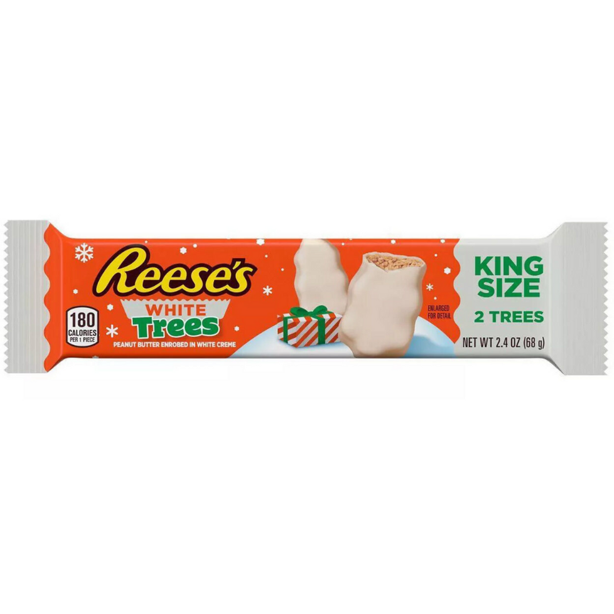 Árbol de Navidad Chocolate Blanco King Size Reese's 68 g
