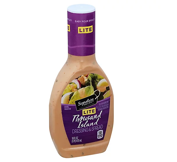 Aderezo Thousand Island Lite Signature Select 6 x 473 ml