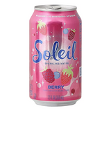 Agua Saborizada con Gas Berry Soleil 8 x 355 ml