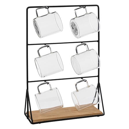 Rack 6 Tazas MIA 100 ml SG 1 un