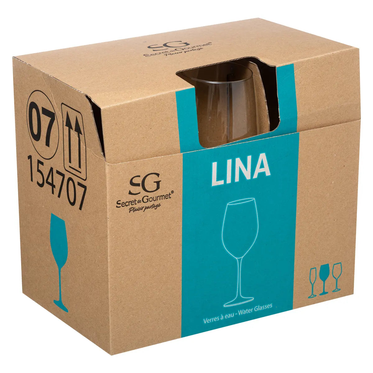 Copa Agua 540 ml SG 6 un
