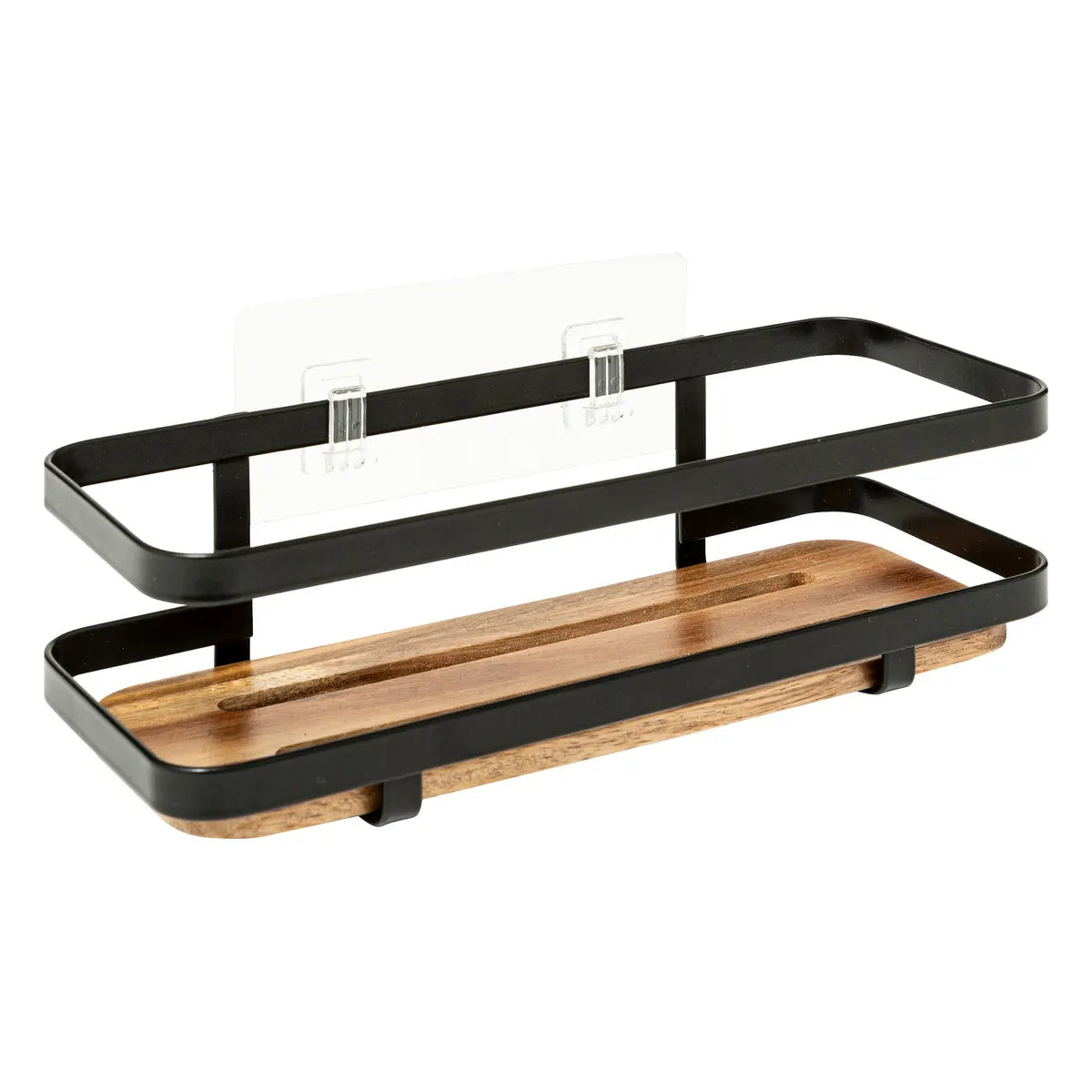 Organizador Ducha Adhesivo Rect Blackacia 5five 1 un