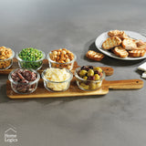 Set Aperitivo Acacia 3 Bowls Vidrio Home Logics 1 un