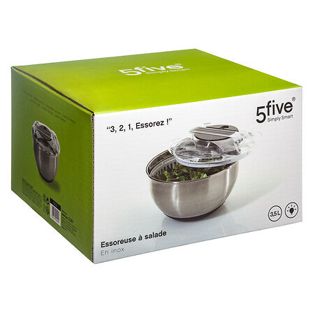 Secador Ensalada Acero Inoxidable 5five 1 un