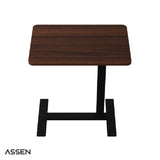 Mesa Lateral de Altura Regulable Con Encimera Abatible Black Base Assen 1 un