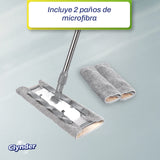 Mopa Plana Microfibra Doble Acción Gray Clynder 1 un