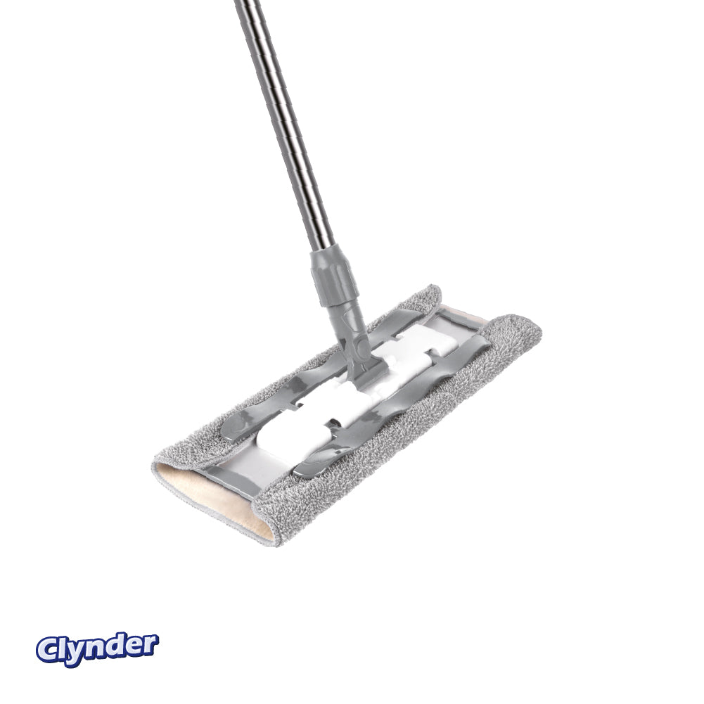 Mopa Plana Microfibra Doble Acción Gray Clynder 1 un