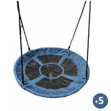 Columpio Exterior Round Azul 100 cm Sensorial SunnyYard 1 un