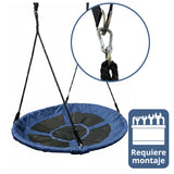 Columpio Exterior Round Azul 100 cm Sensorial SunnyYard 1 un
