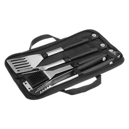 Maletín con 4 Utensilios Parrilla Black Neka 1 un