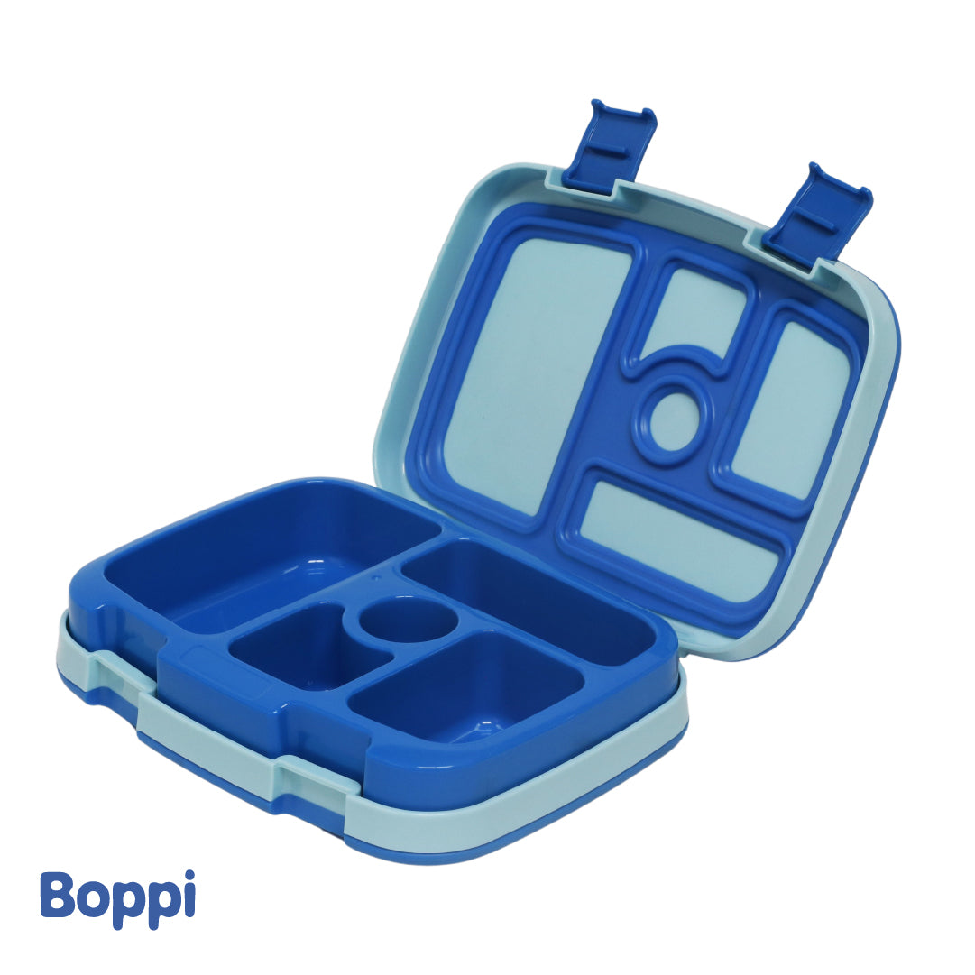 Lonchera Plástica Azul Boppi 1 un