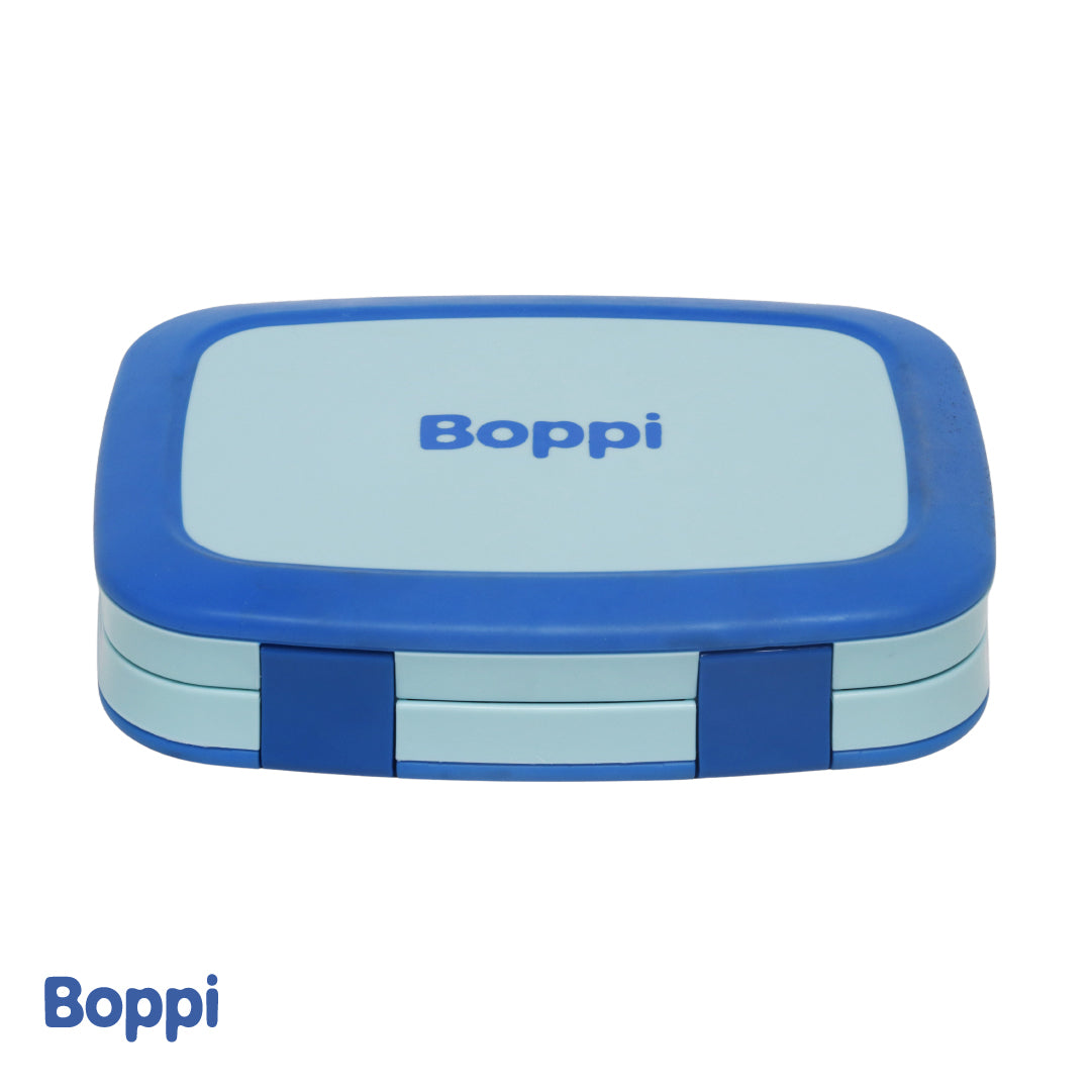 Lonchera Plástica Azul Boppi 1 un