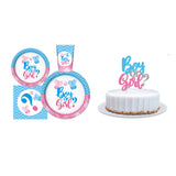 Set Decoración Fiesta Boy or Girl? 30 Personas 1 un