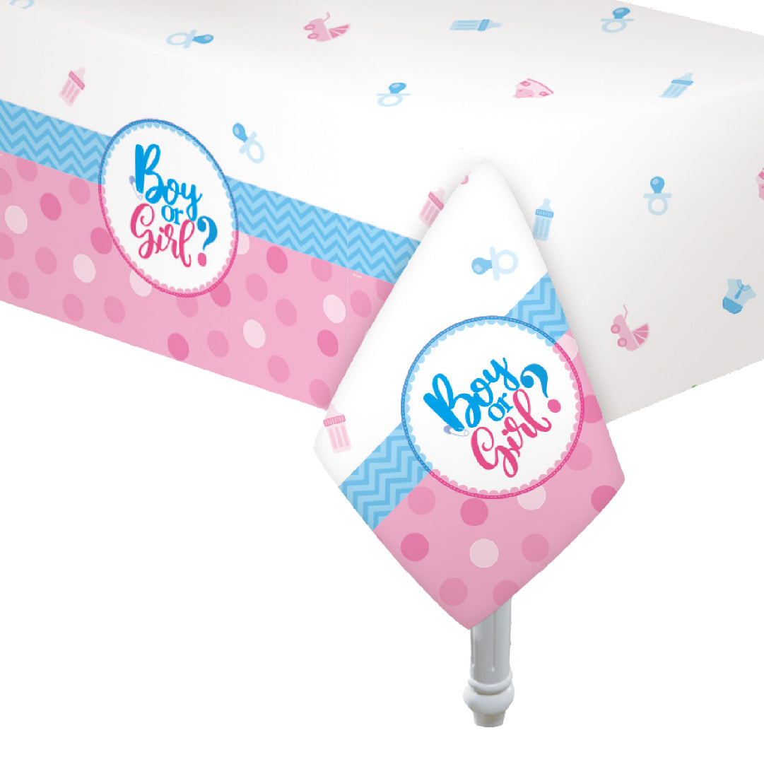 Set Decoración Fiesta Boy or Girl? 30 Personas 1 un