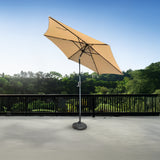 Set Quitasol 2,7m x 2,7m con Base de Cemento Canberra