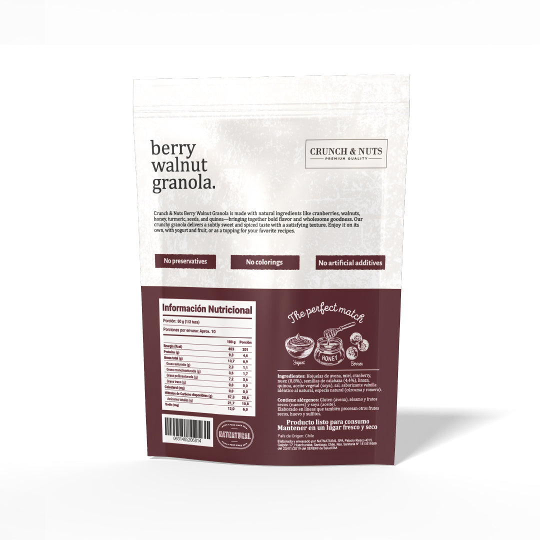 Granola Cranberry Nuez Crunch & Nuts 500 g