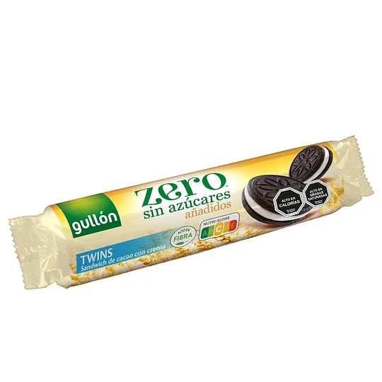Galletas Sandwich sin Azúcar Twins Gullón 147 g