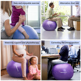 Balón Yoga 65 cm Light Blue Proiron 1 un