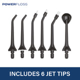 Irrigador Dental Negro con Tanque PowerFloss 1 un