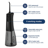 Irrigador Dental Negro con Tanque PowerFloss 1 un
