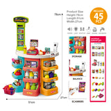 Juego Supermercado Infantil Market Store 44 Piezas 1 un