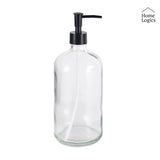 Dispensador Jabón Vidrio Transparente 1L Home Logics 1 un