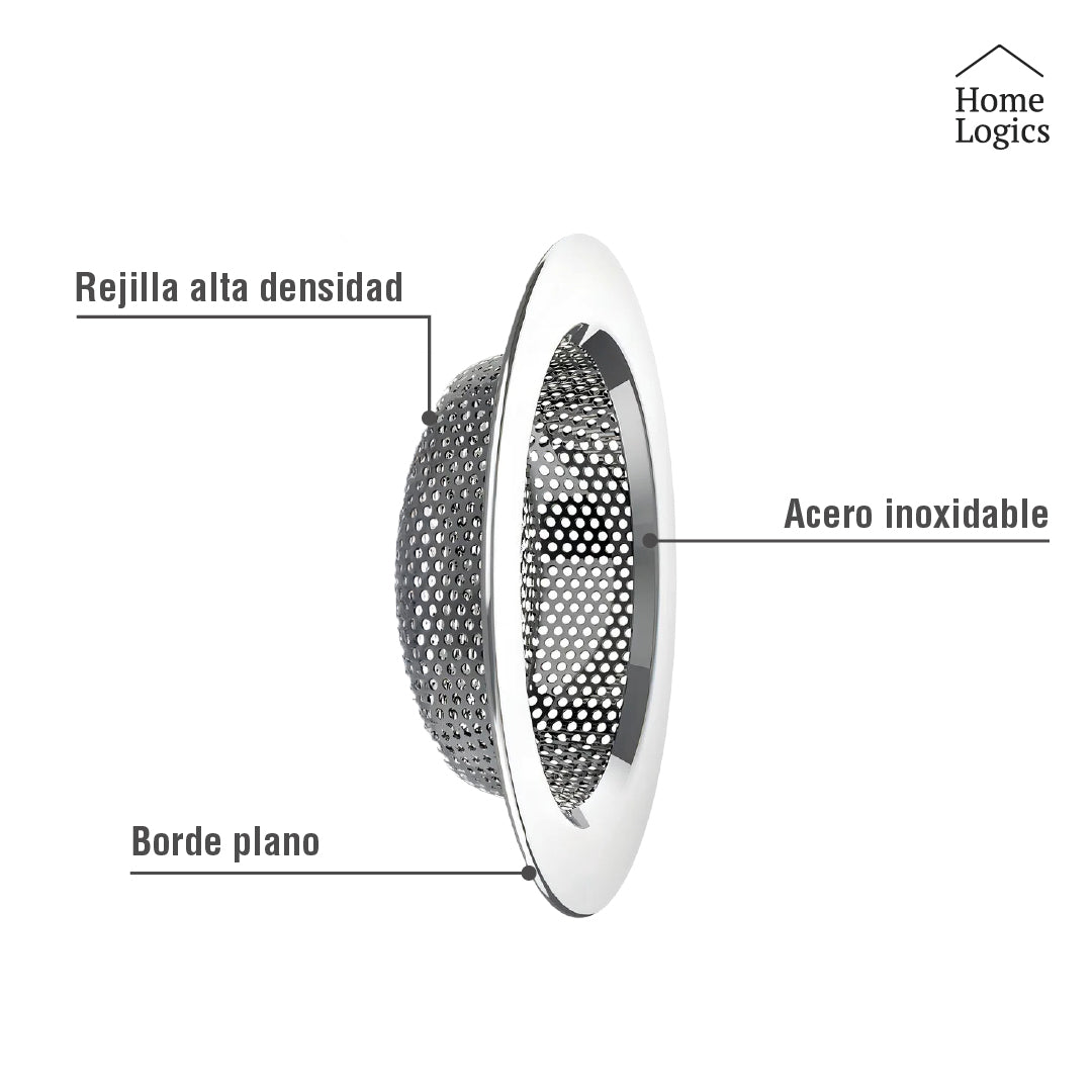 Set 3 Filtros Cocina Acero Inoxidable Home Logics 1 un