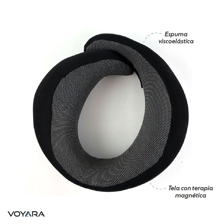 Cuello de Viaje Memory Foam 360° Voyara 1 un