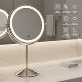 Espejo de Mesa Redondo Led Luam 1 un