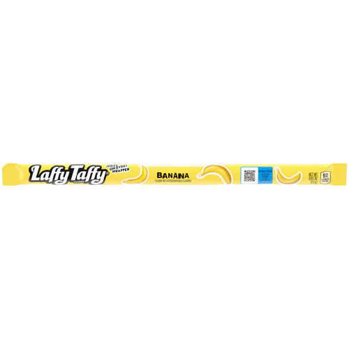 Masticable Rope Plátano Laffy Taffy 24 x 22.9 g