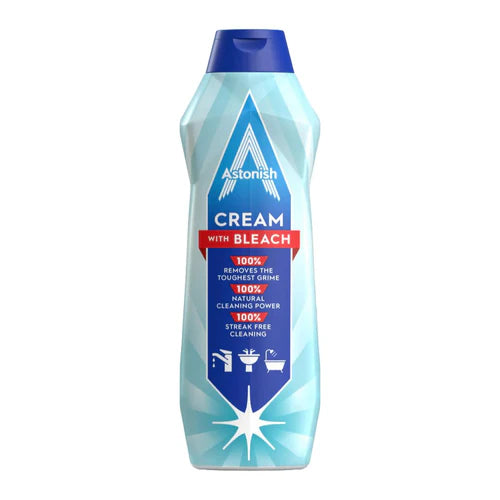 Limpiador en Crema con Lejía Astonish 500 ml