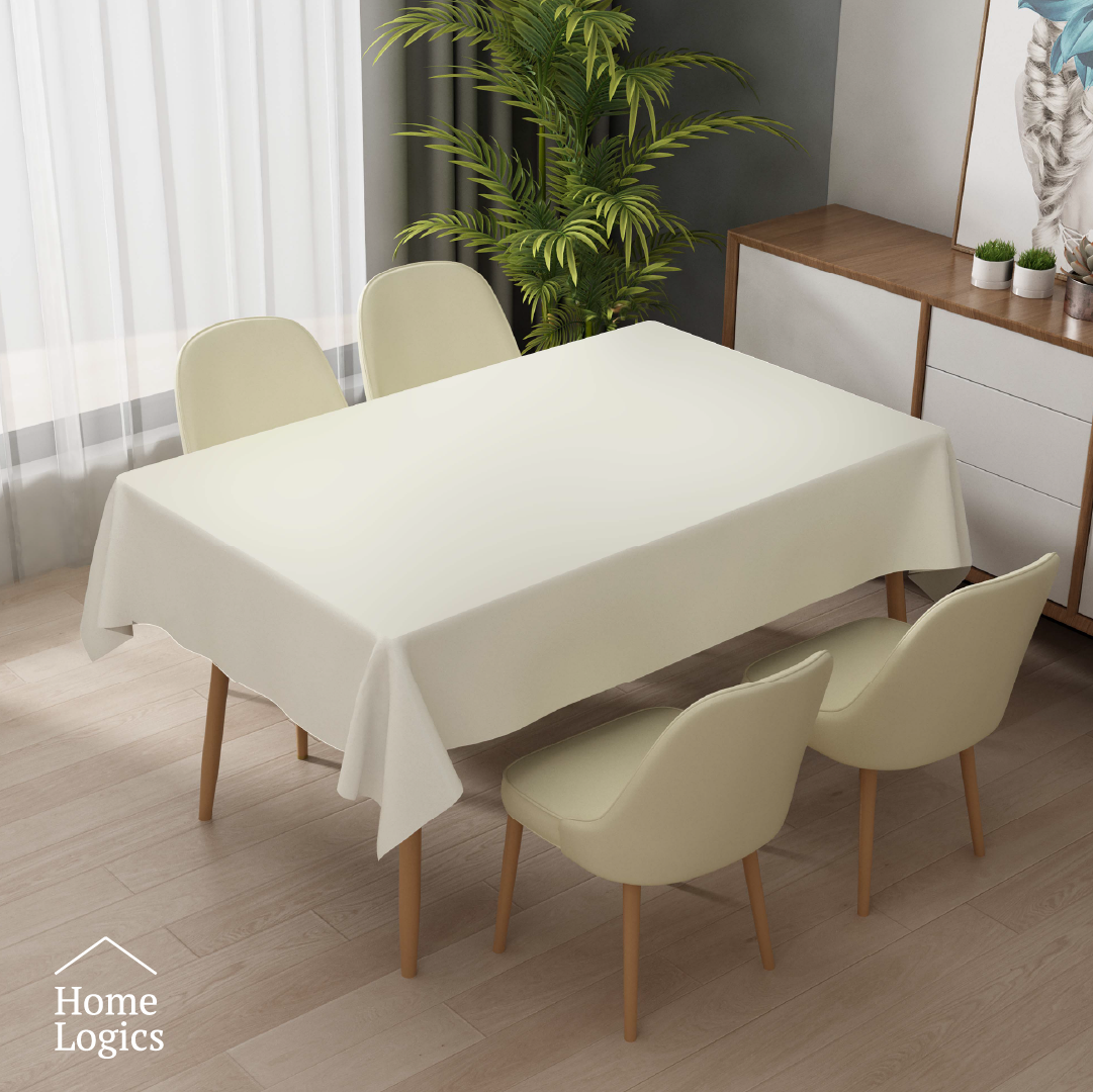 Mantel Crema 210 x 140 cm Home Logics 1 un