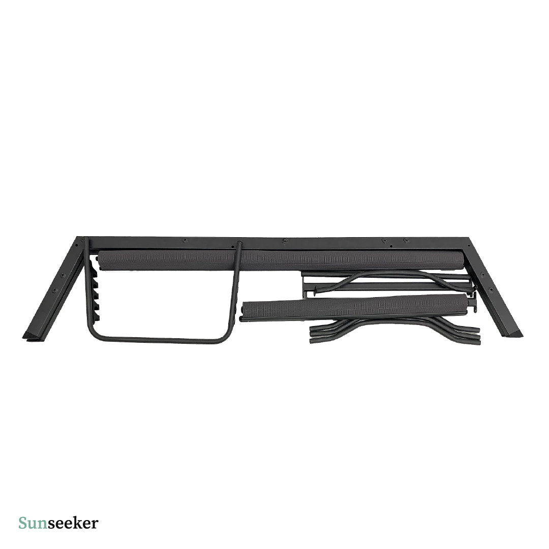 Reposera Acero Exterior 190 x 59 x 32 cm Cool Gray Sunseeker 1 un