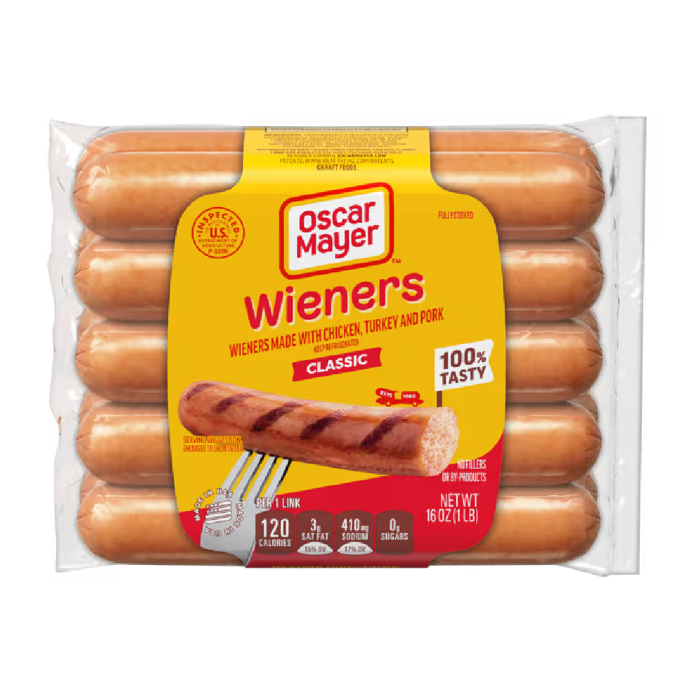 Salchichas sin Curar Original Oscar Mayer 454 g