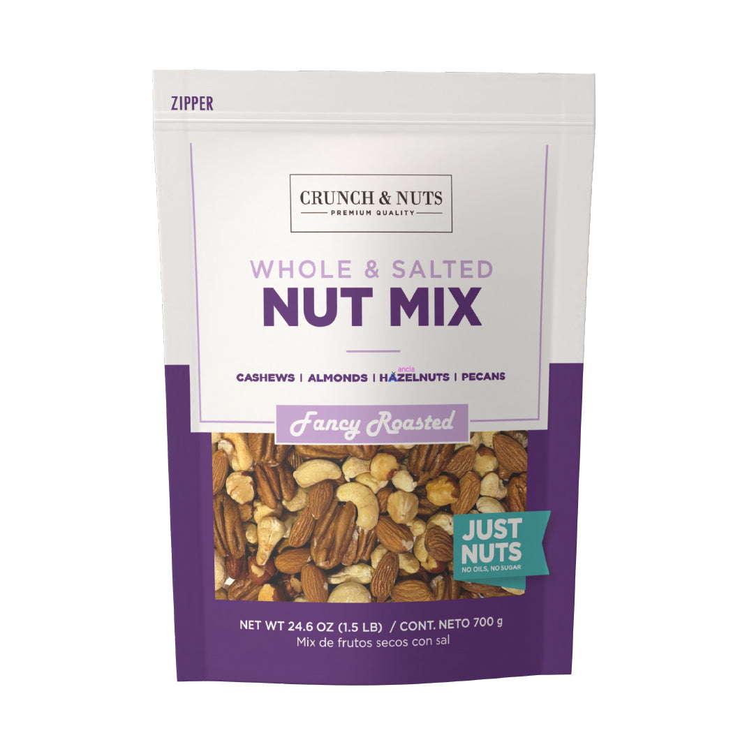 Mix de Frutos Secos Pecana Con Sal Crunch & Nuts 700 g