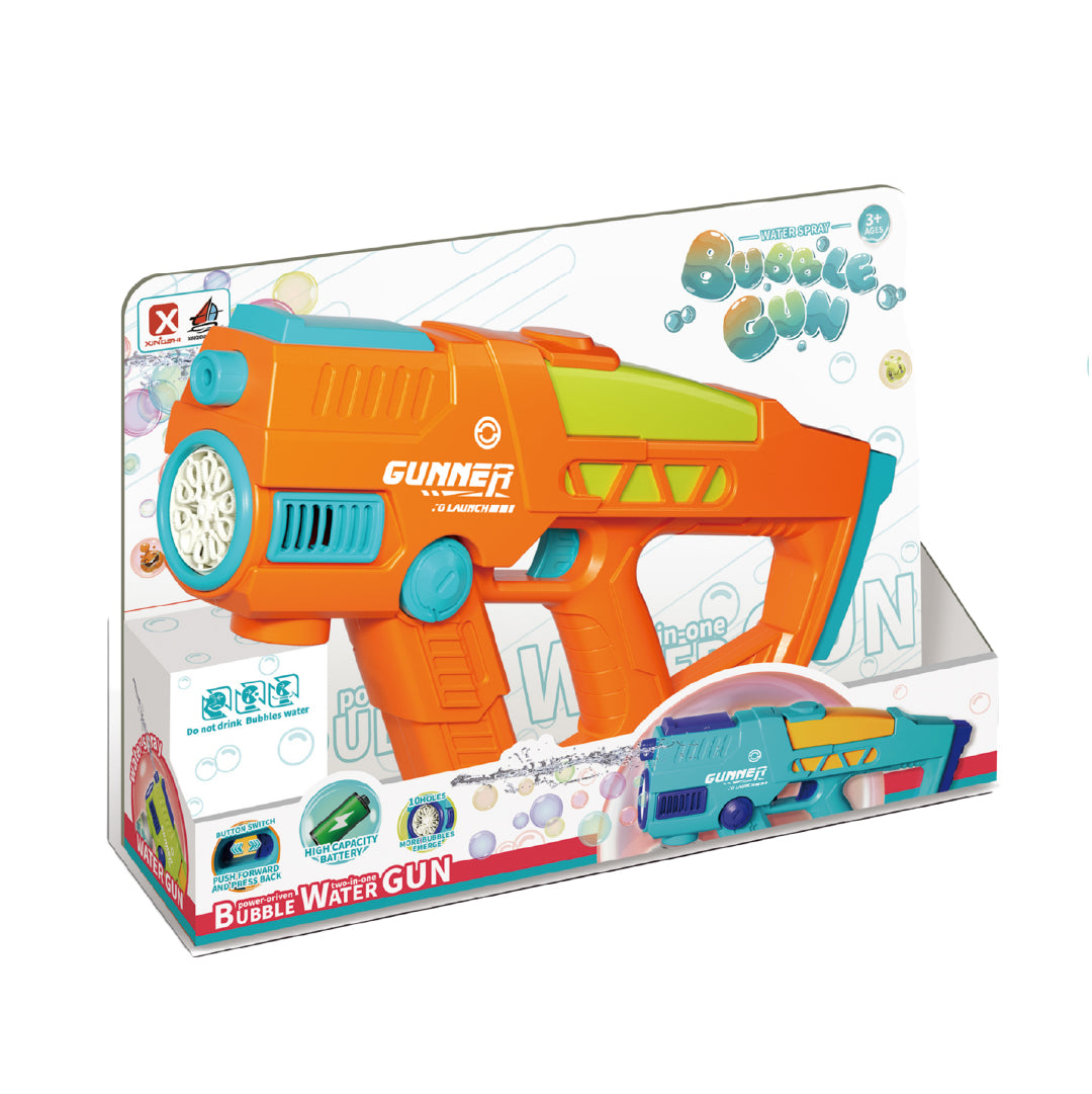 Pistola de Burbujas y Agua Orange 1 un