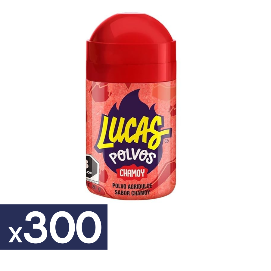 Polvo Agridulce Chamoy Lucas 300 x 20 g