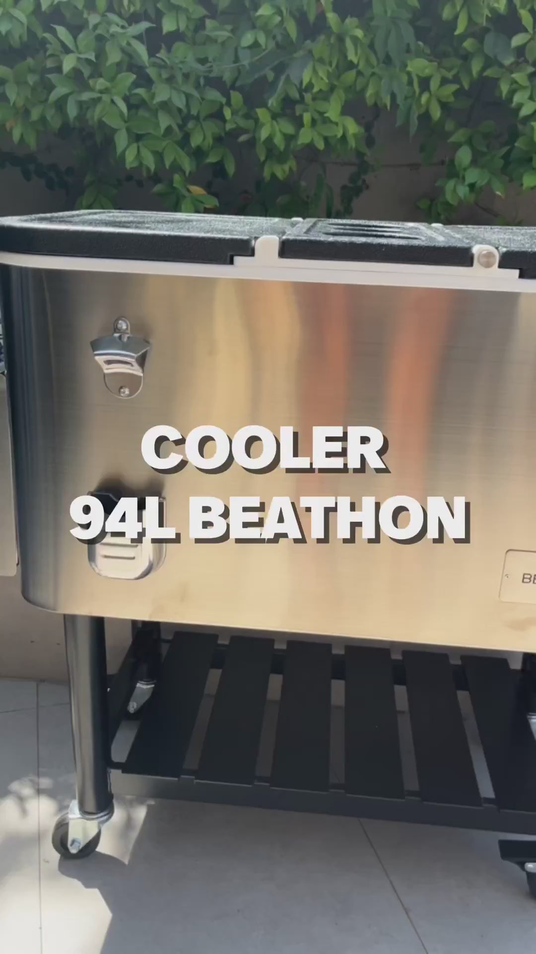 Cooler Acero Inoxidable 94L Beathon 1 un