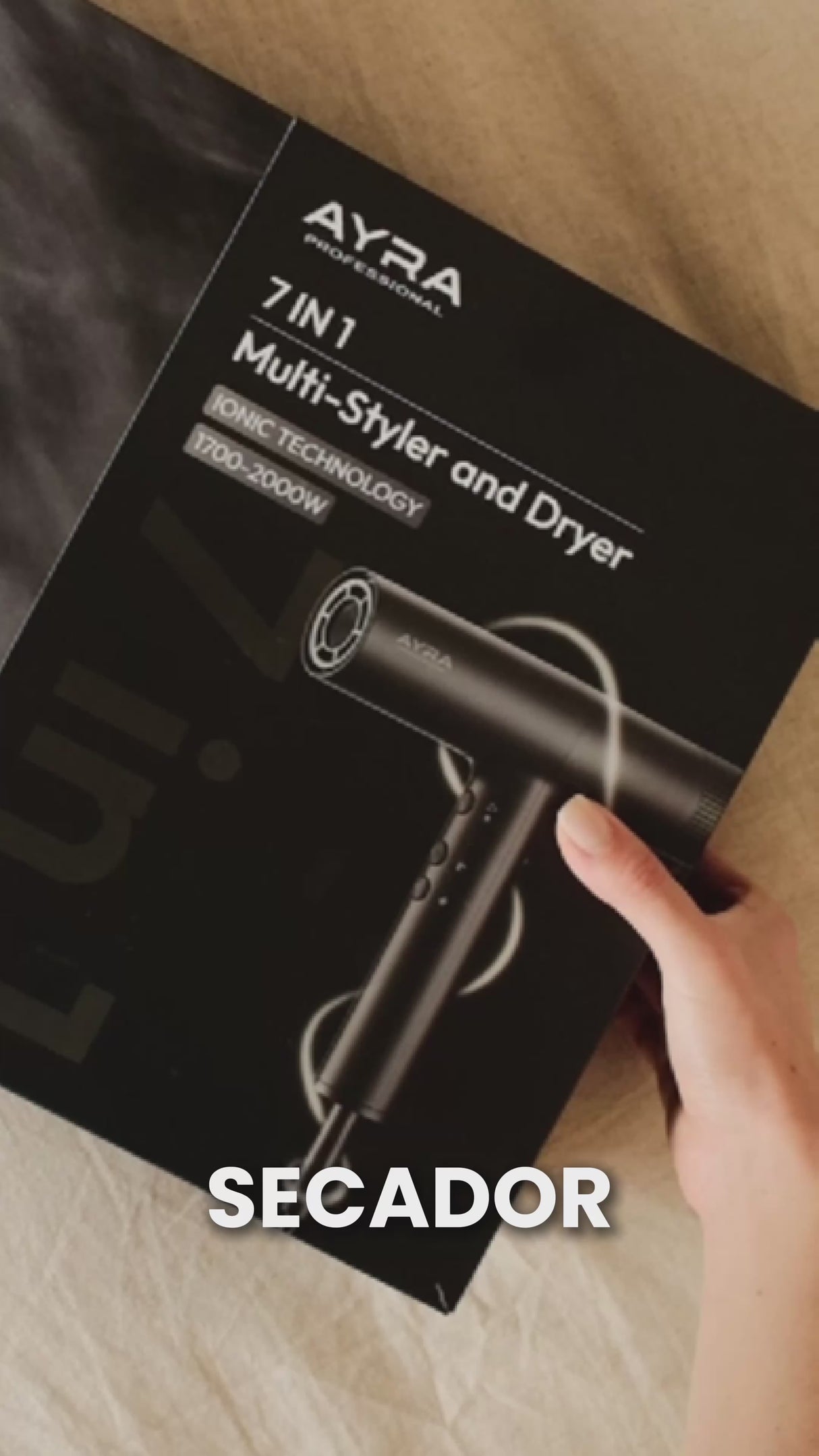Secador de Pelo Multi-Styler 7 in 1 Ayra Pro 1 un