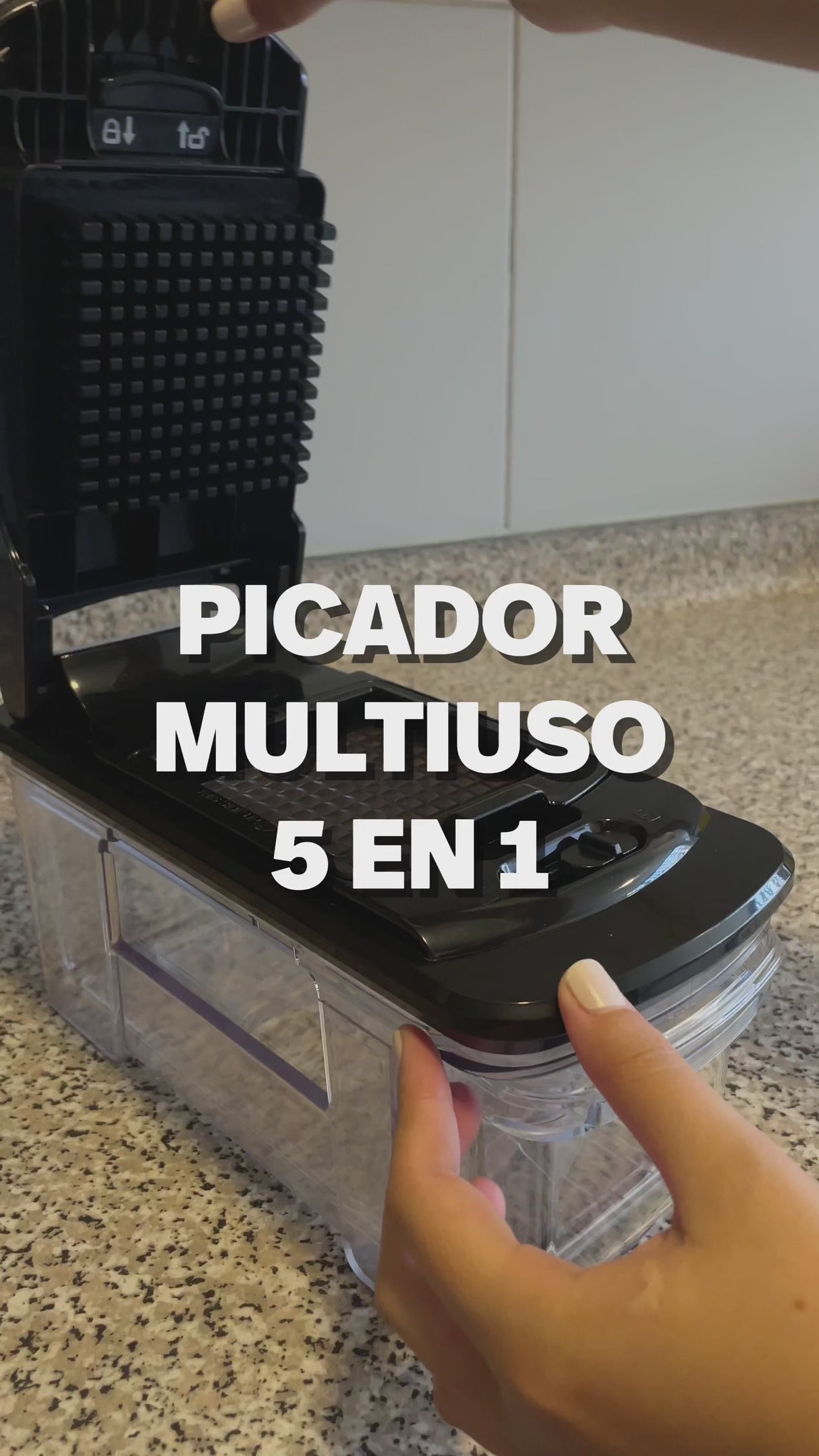 Picadora Multiuso Verduras 5 en 1 Home Logics