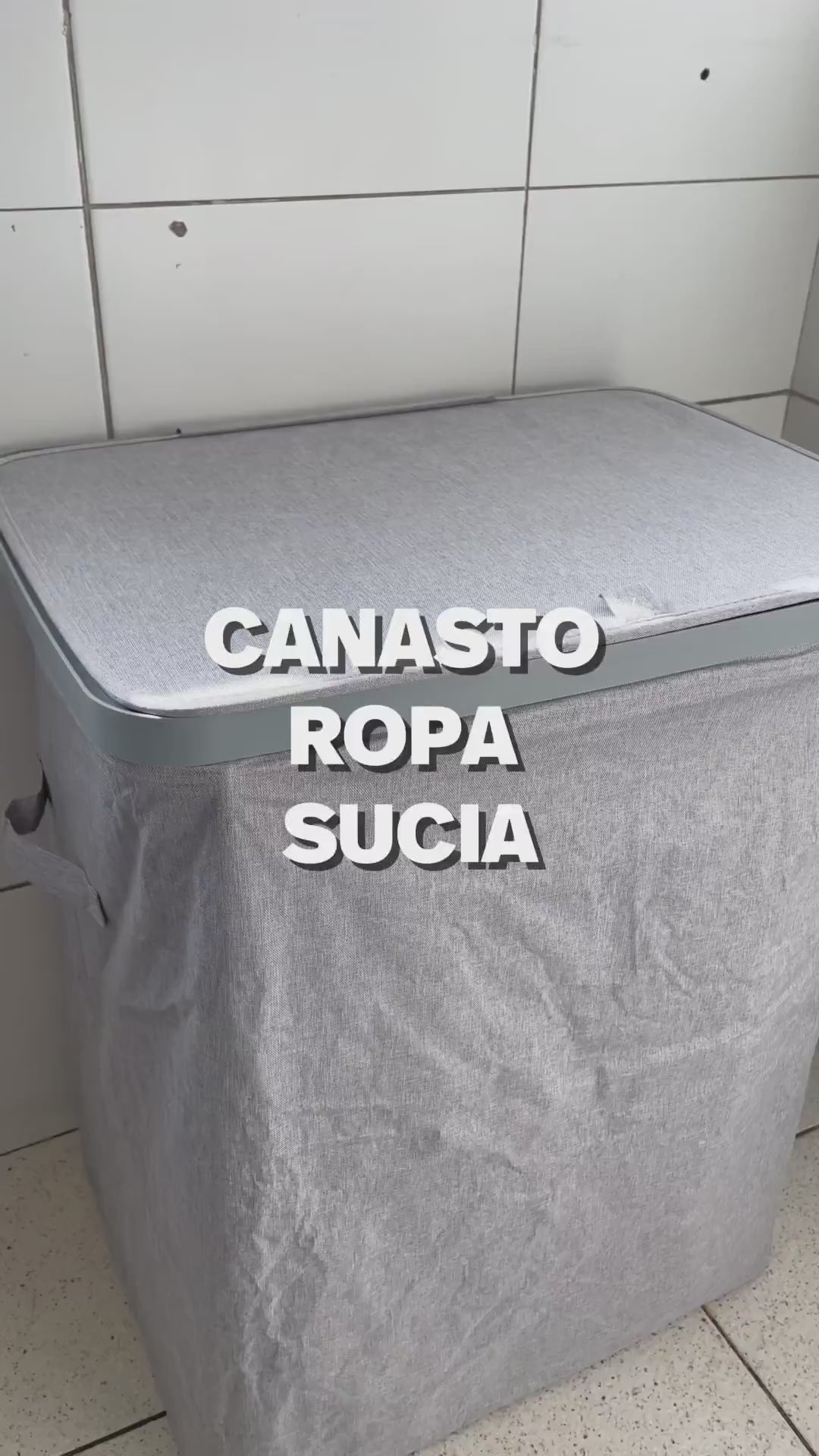 Canasto Ropa Sucia con Separación Home Logics 1 un