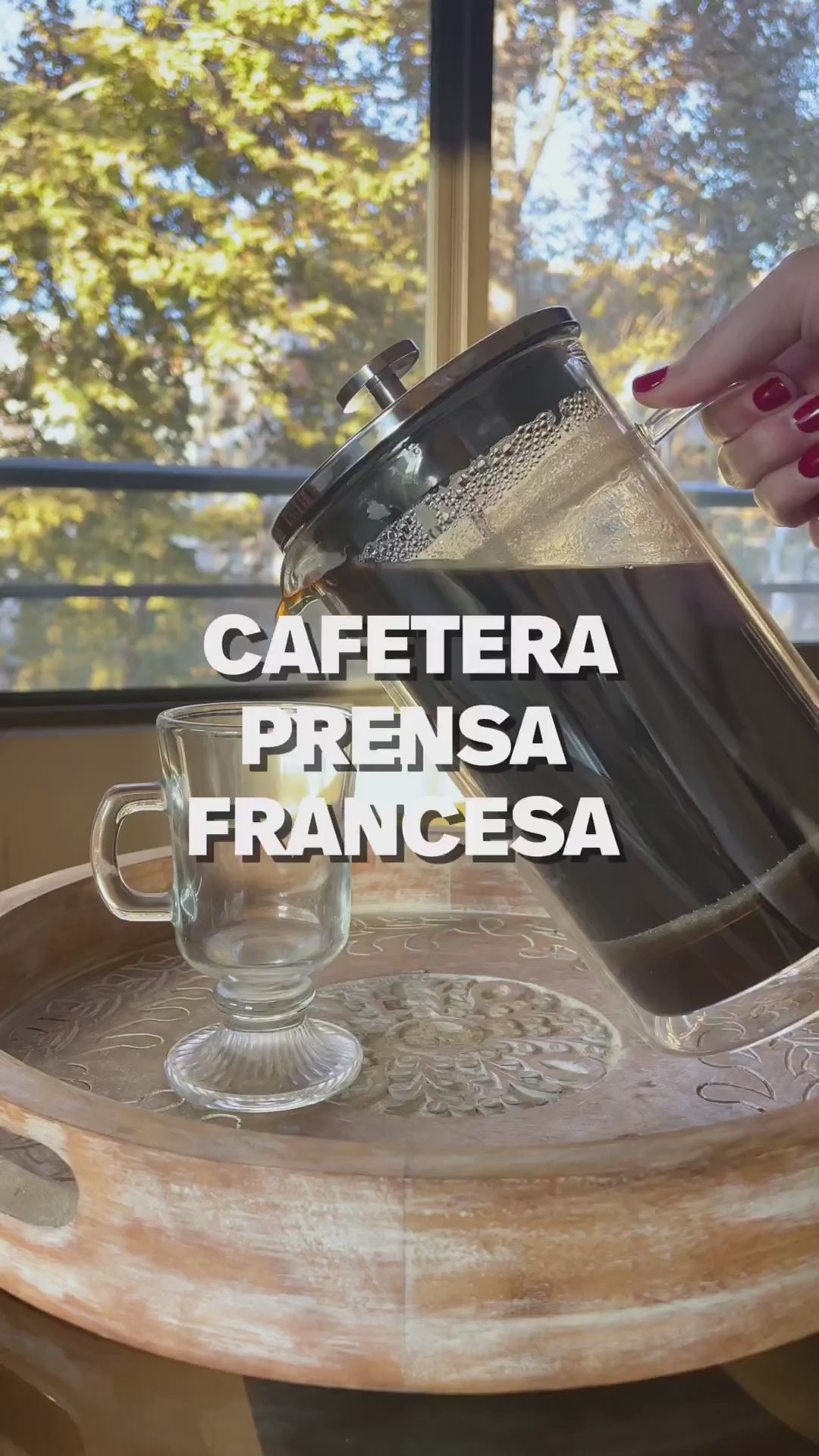 Cafetera Prensa Francesa Double Wall Glass 1 L Home Logics 1 un