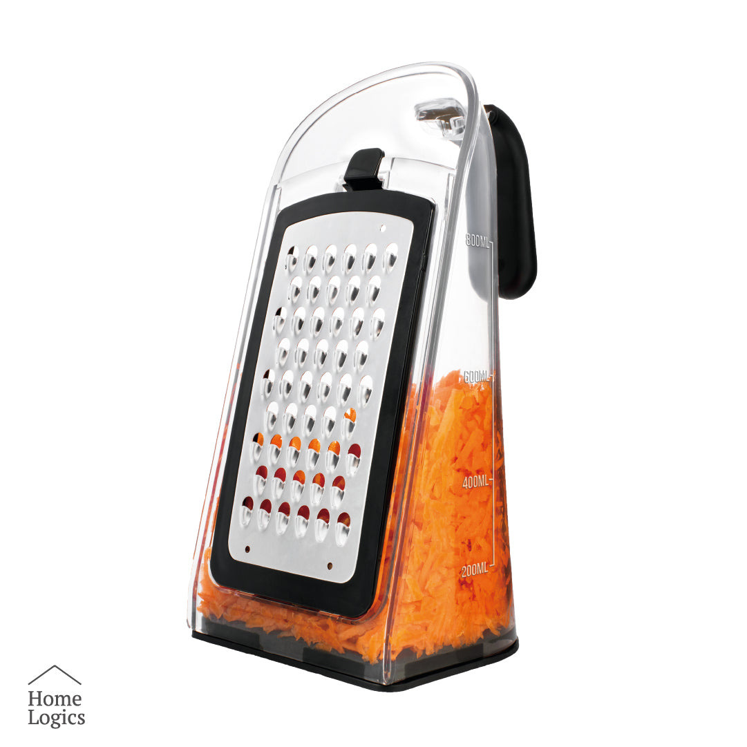 Rallador 3 en 1 Acero Inox con Contenedor Home Logics 1 un
