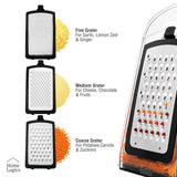 Rallador 3 en 1 Acero Inox con Contenedor Home Logics 1 un