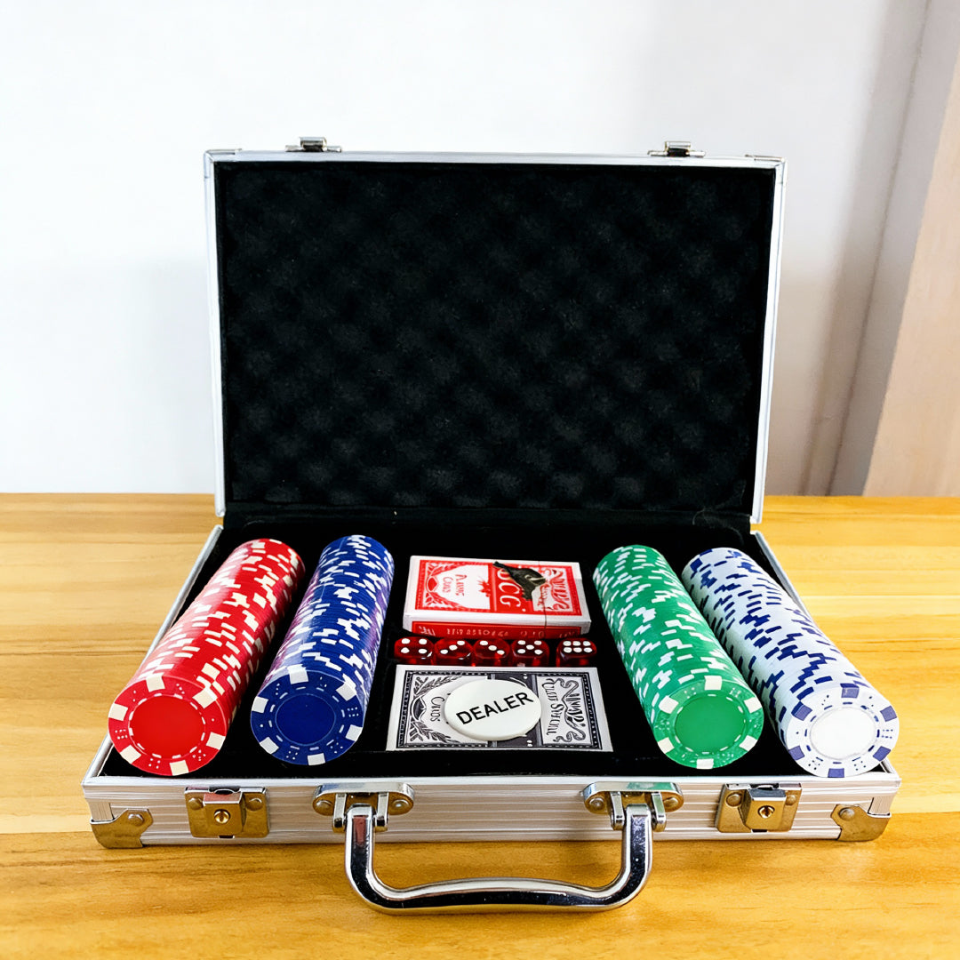Set Poker 200 Fichas con Maletín 1 un