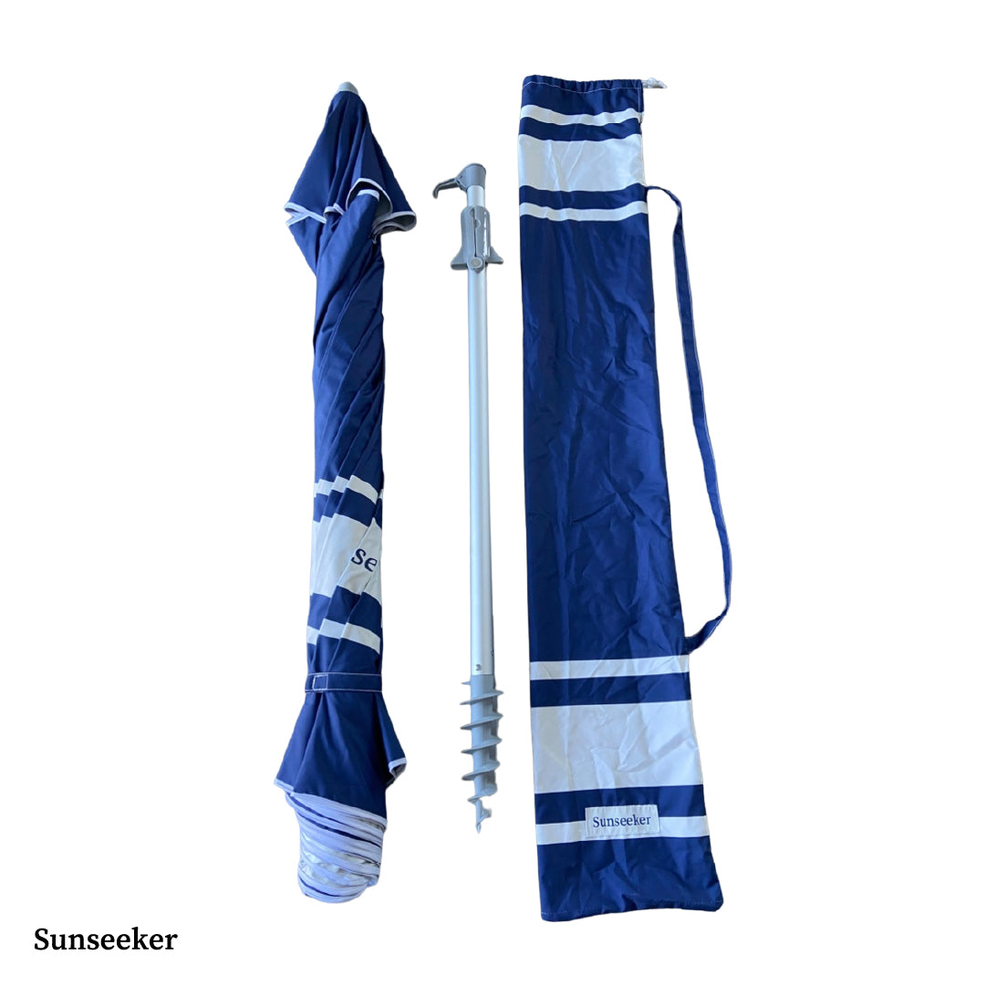 Quitasol de Playa Navy Blue 2.4m Sunseeker 1 un