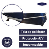 Toldo Retráctil 3 x 2.5 Gray Cranberra 1 un